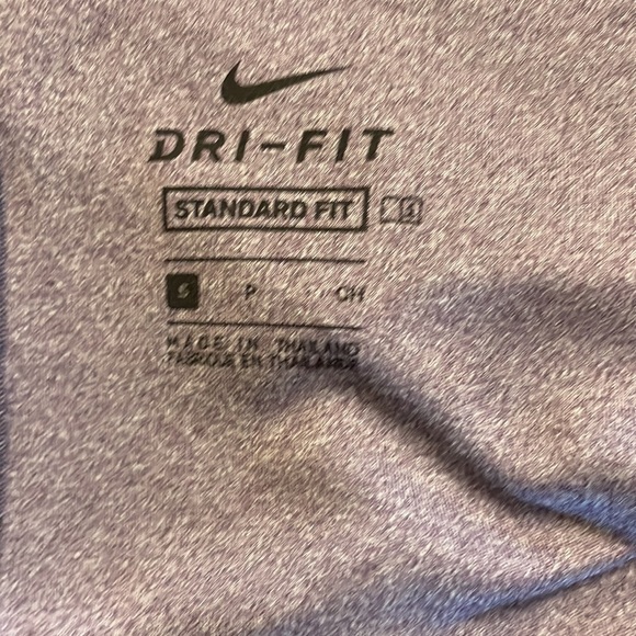 NIKE dry fit Girls elastika training TANK with LOGO STRAPS size Small purple - Picture 5 of 7